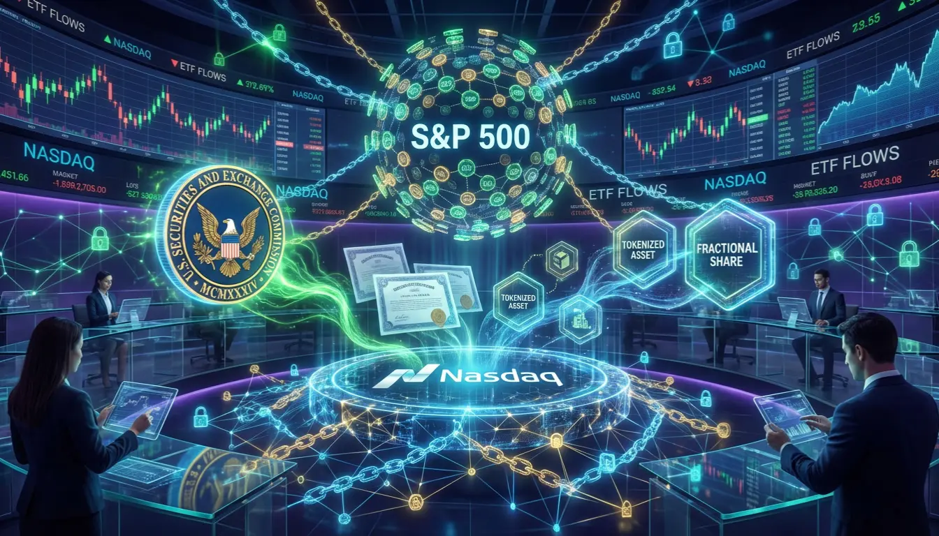 SEC Approves Nasdaq Pilot for Tokenized Stocks and S&P 500 ETFs