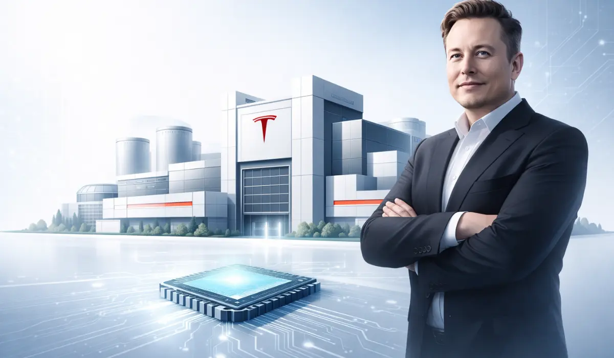 Tesla TSLA Stock News: $25B Terafab AI Chip Plan Revealed