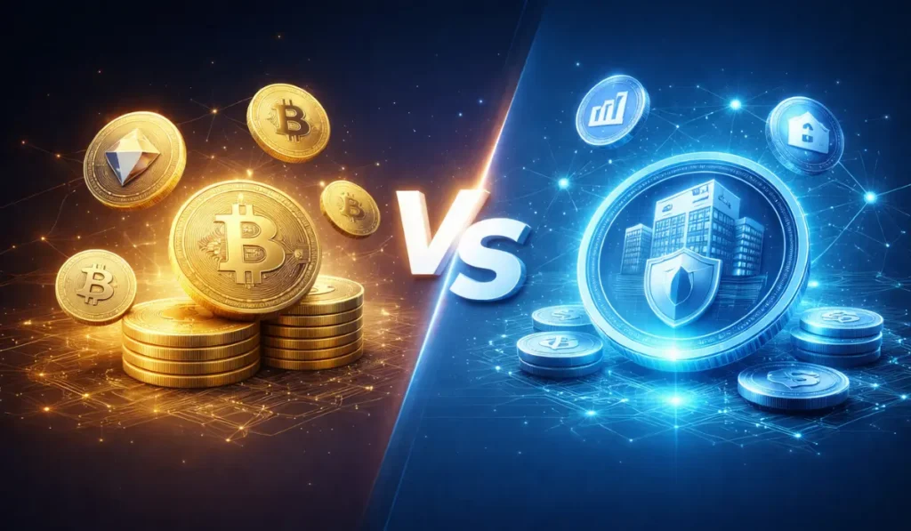 Security Tokens vs Cryptocurrencies