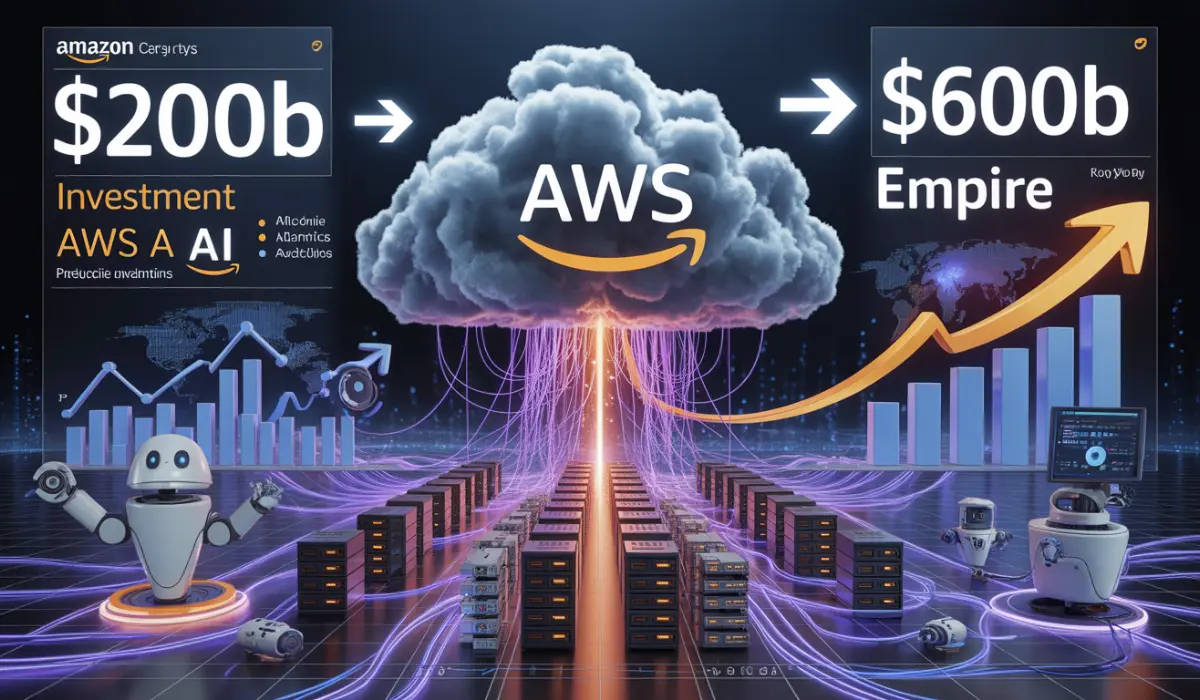 Why Amazon is Betting $200B on AI to Build a $600B AWS Empire