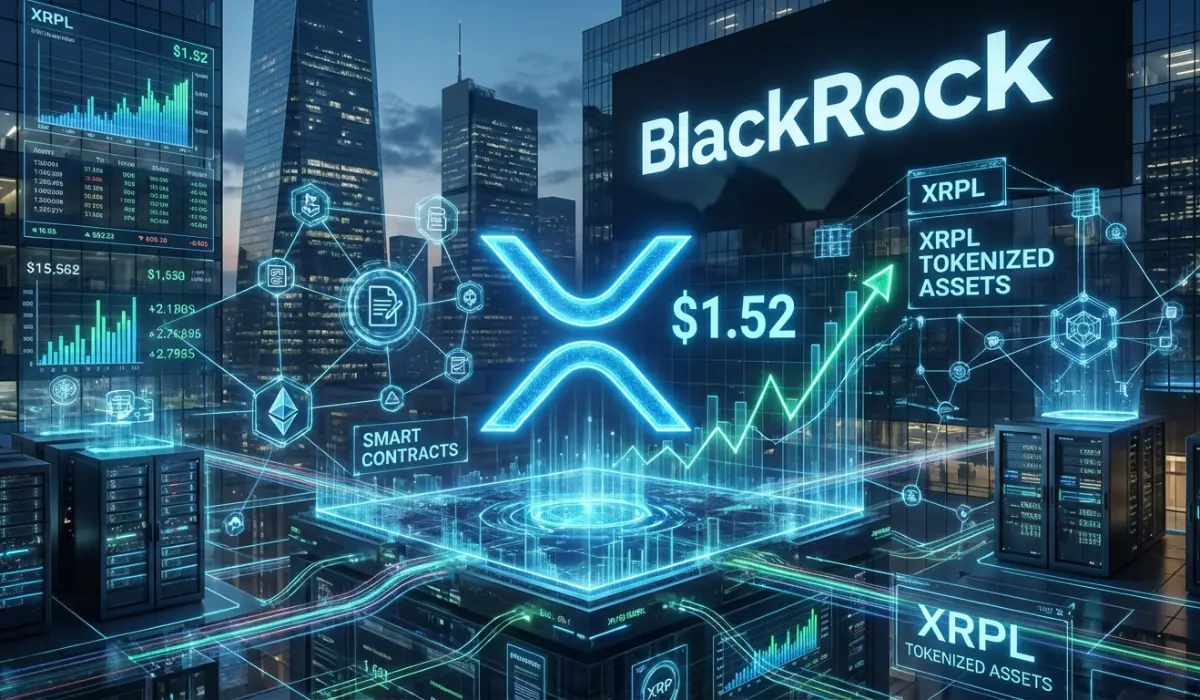 XRP Hits $1.52 as BlackRock Tokenization Strategy Eyes XRPL Utility